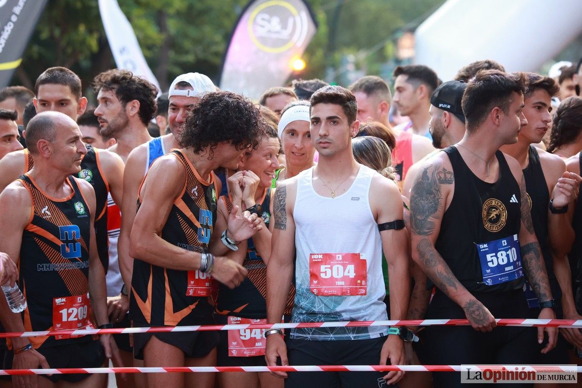 Las mejores imágenes de la carrera nocturna de Murcia