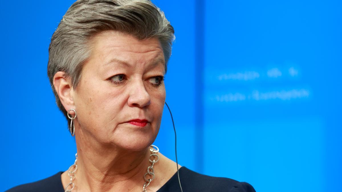 La  comisaria europea de Interior, Ylva Johansson.
