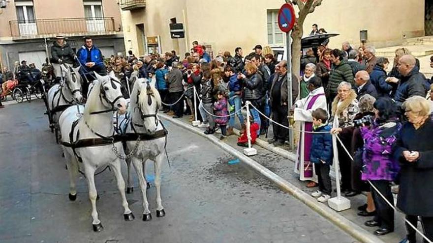 Santpedor gaudeix de la tradició dels Tres Tombs