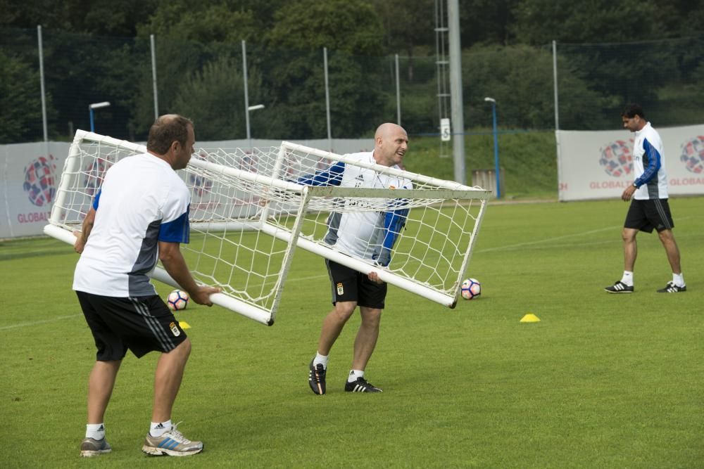 Entrenamiento del Real Oviedo