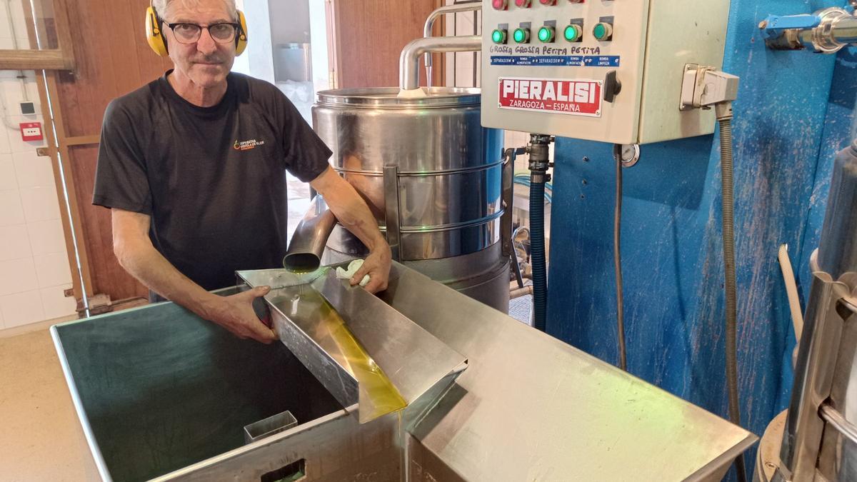 La tafona de la Cooperativa de Sóller.