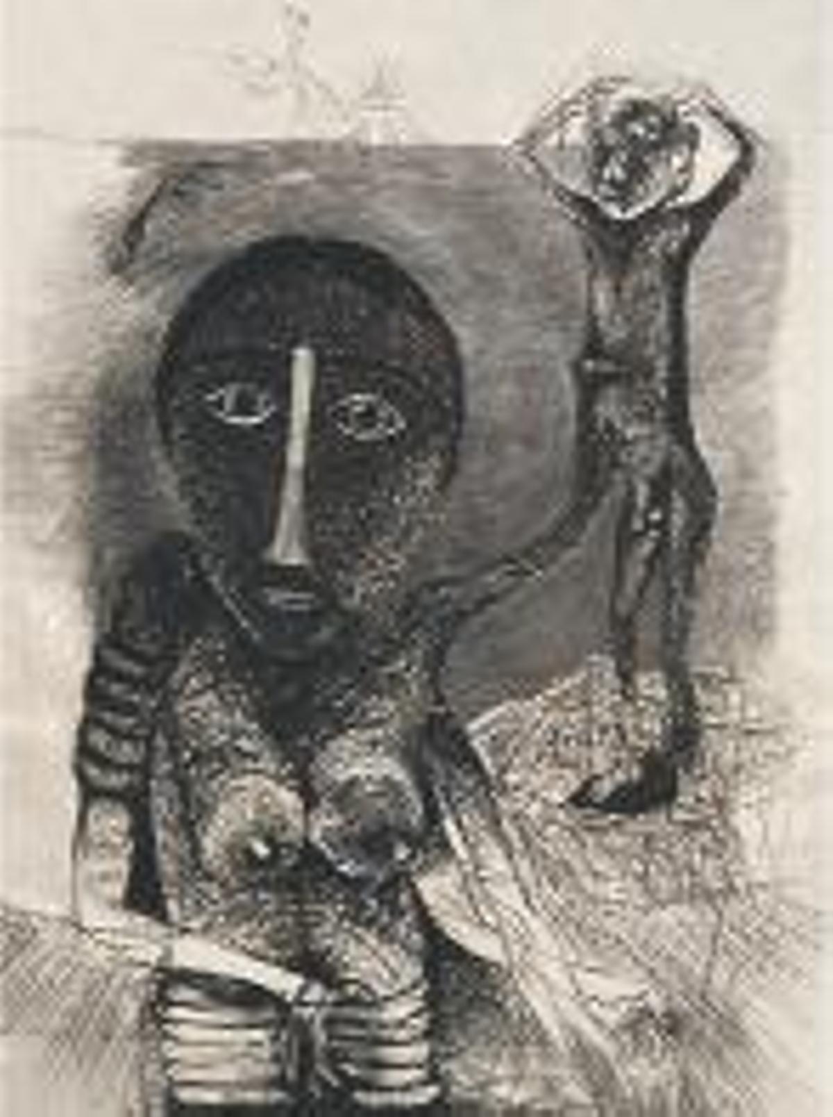 «Woman and boy»