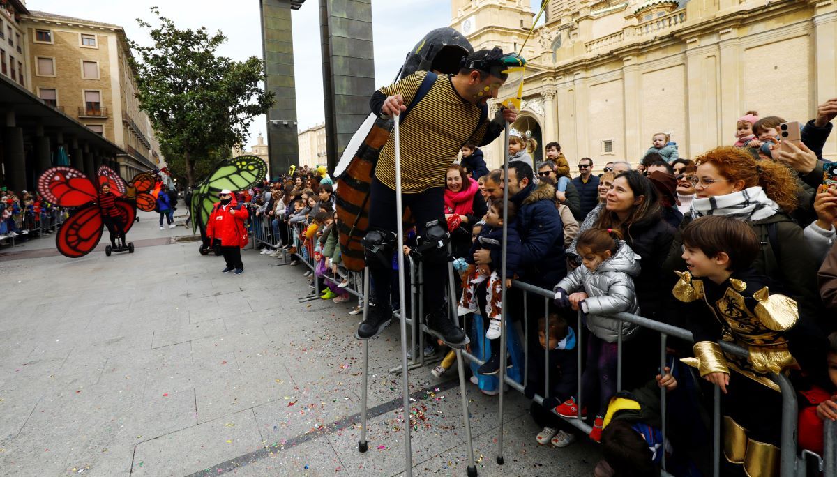 Carnaval infantil en Zaragoza