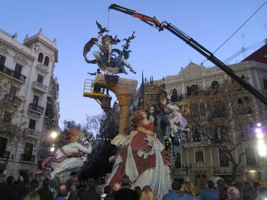 Las fallas ya están en la calle