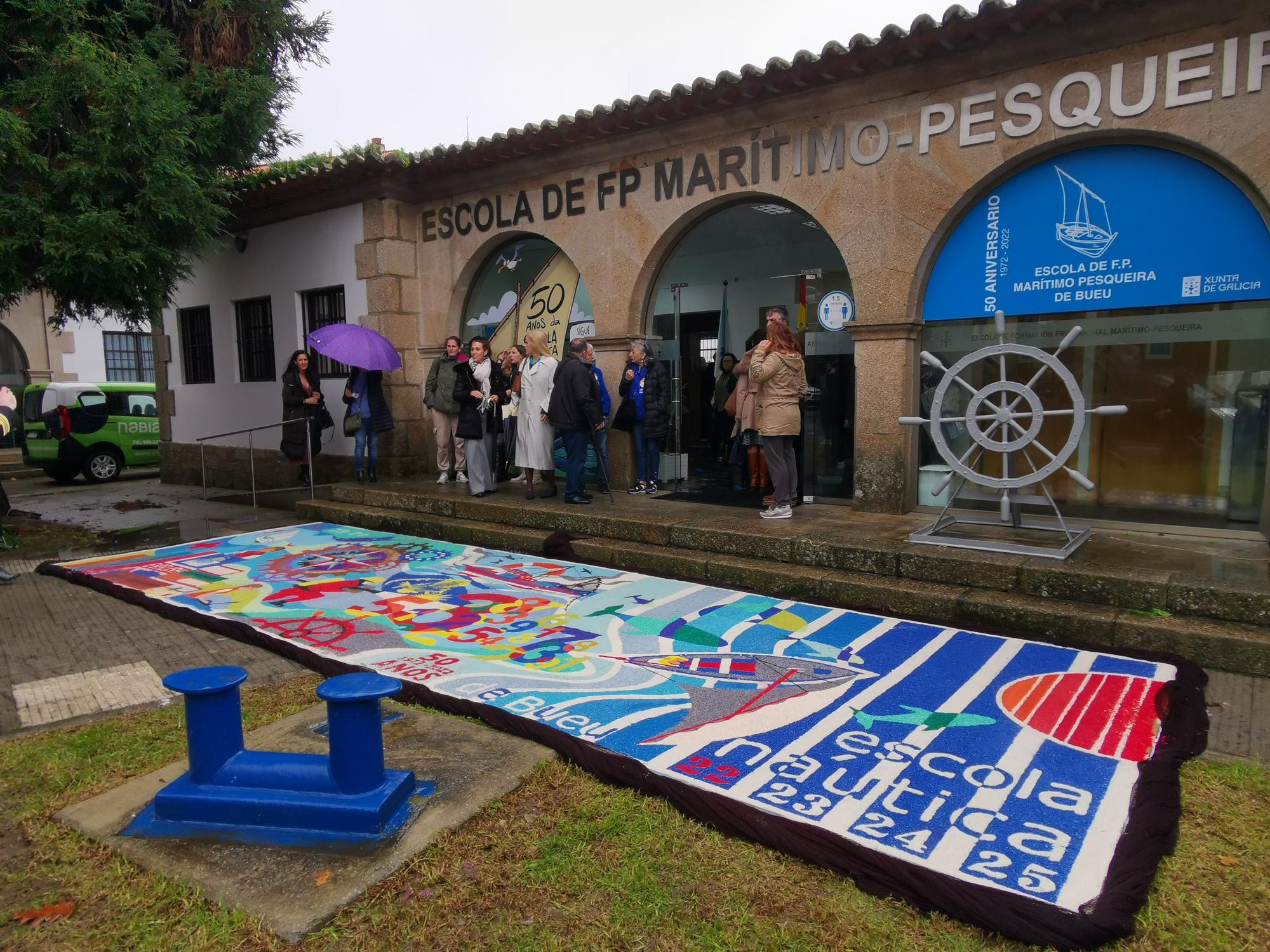 El 50 aniversario de la Escola Náutica de Bueu