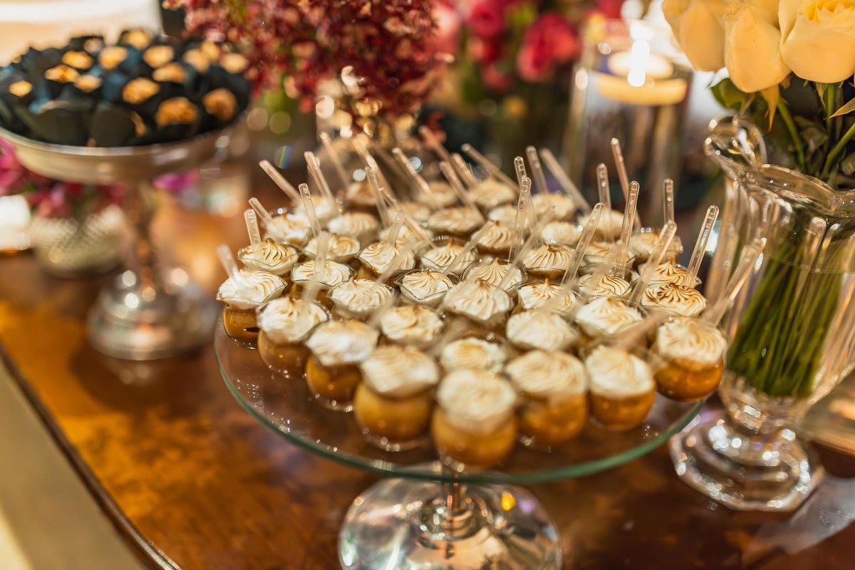 Mesa dulce en una boda