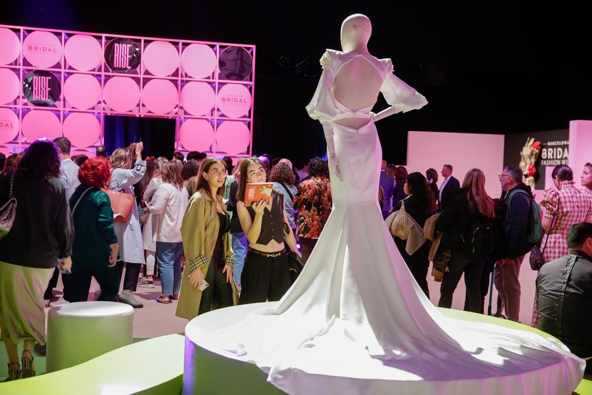 Barcelona Bridal Fashion Week (BBFW) celebrada en abril del 2023, en Barcelona.
