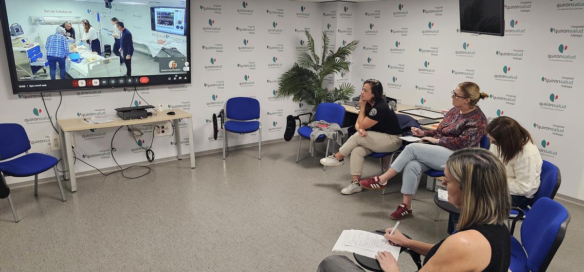Curso de Instructores en Simulación Clínica en Emergencias del Hospital QuirónSalud Málaga