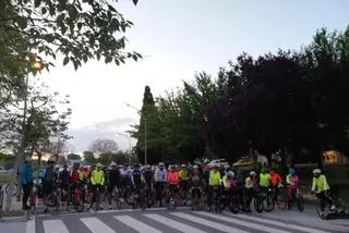 Setanta-cinc cicloturistes participen en la Brevet de 200 quilòmetres de la Penya Ciclista Bonavista