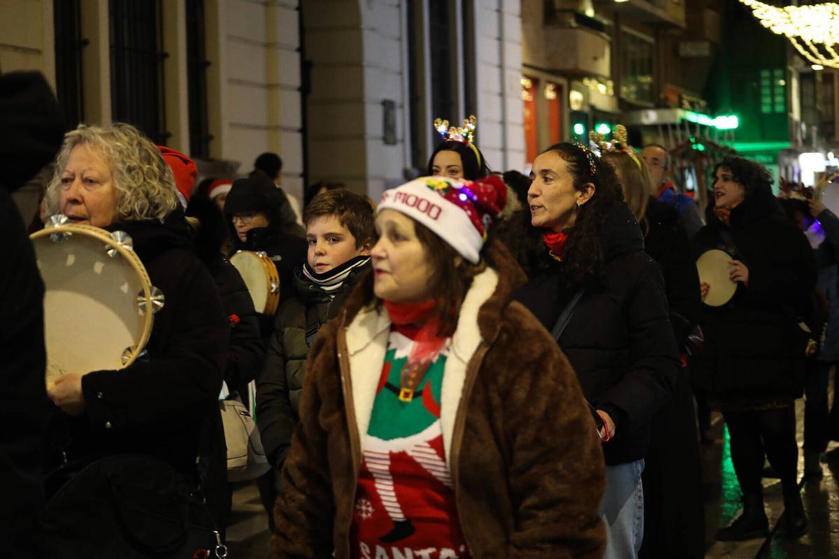 GALERÍA | Desfile de ramos de Navidad en el centro de Zamora