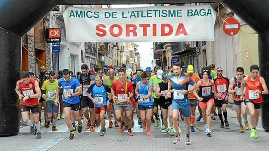 La sortida de la prova organitzada pels Amics de l&#039;Atletisme de Bagà