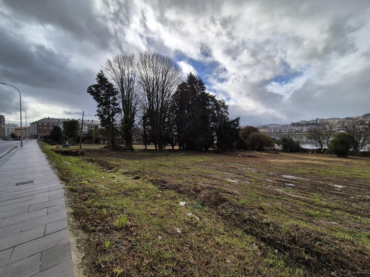 Terrenos en los que se levantará la urbanización 'A Xesteira'