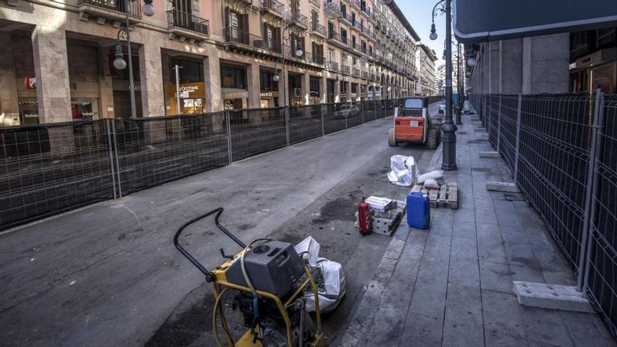 La calle Jaume III de Palma se abre al tráfico tras cuatro meses de obras