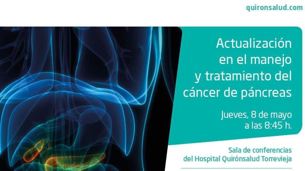 Jornada sobre el Cáncer de Páncreas en Quirónsalud Torrevieja.