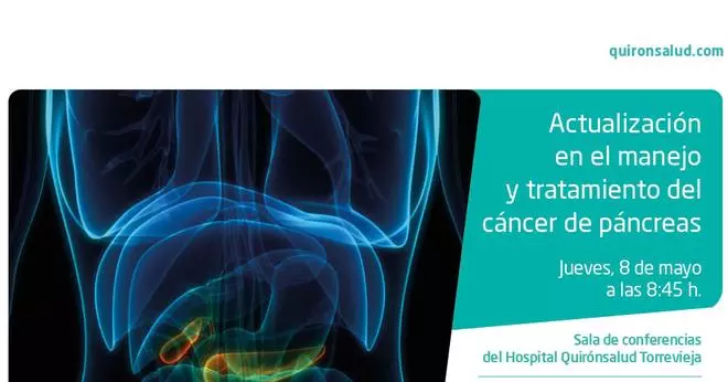 Quirónsalud Torrevieja reunirá a más de 100 expertos para tratar los últimos avances en el tratamiento del cáncer de páncreas