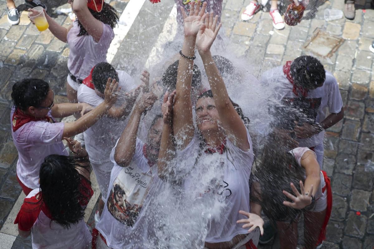 Comienza San Fermín con el tradicional chupinazo