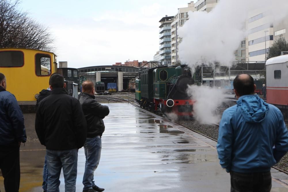 Jornadas del vapor en el Museo del Ferrocarril