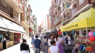 El comercio late en la calle: el Riego y la Feria unen ocio, solidaridad y compras en Zamora