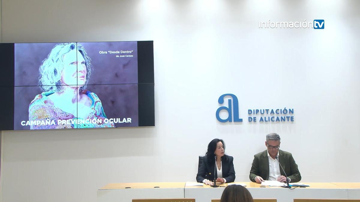 La Fundación Jorge Alió y la Diputación de Alicante presentan los resultados de la campaña de prevención ocular