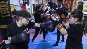 Boom del boxeo entre los adolescentes.