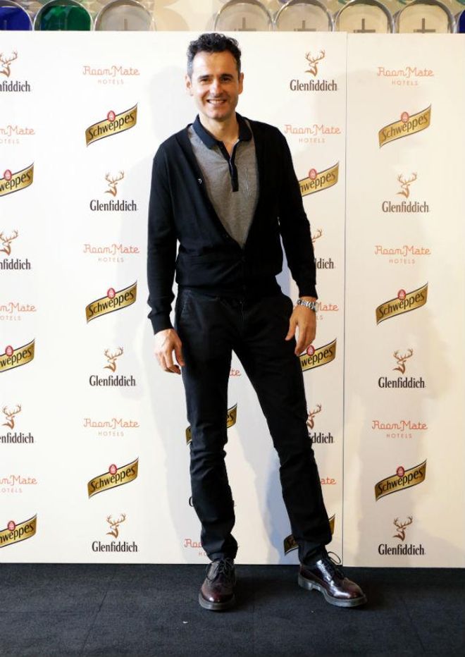 Luis Miguel Seguí en la fiesta del Room Mate Oscar