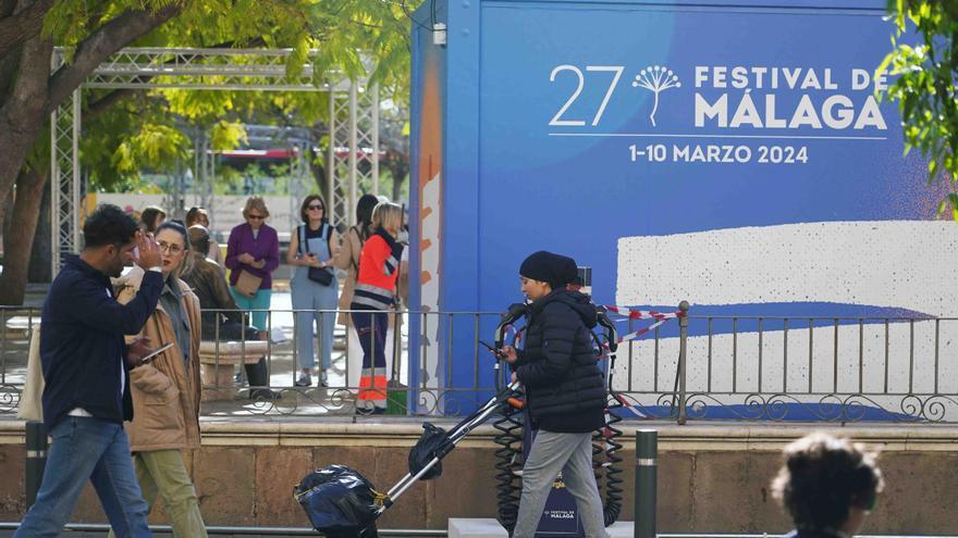 Málaga da los últimos retoques para inaugurar el 27 Festival de Málaga