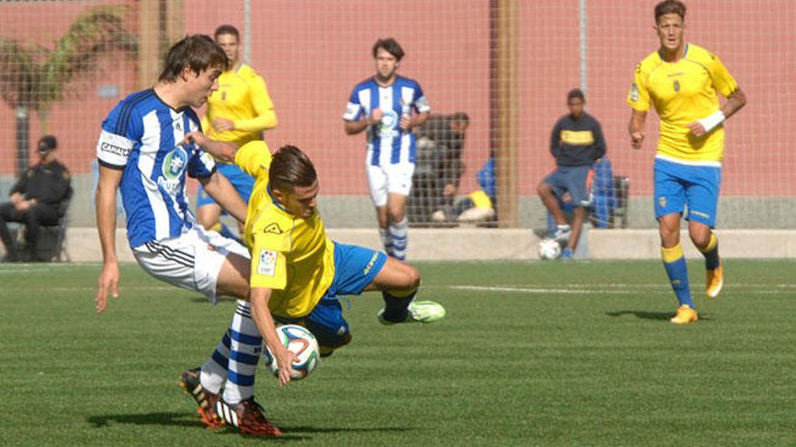 Leo Ramírez fue el autor del gol del filial amarillo.