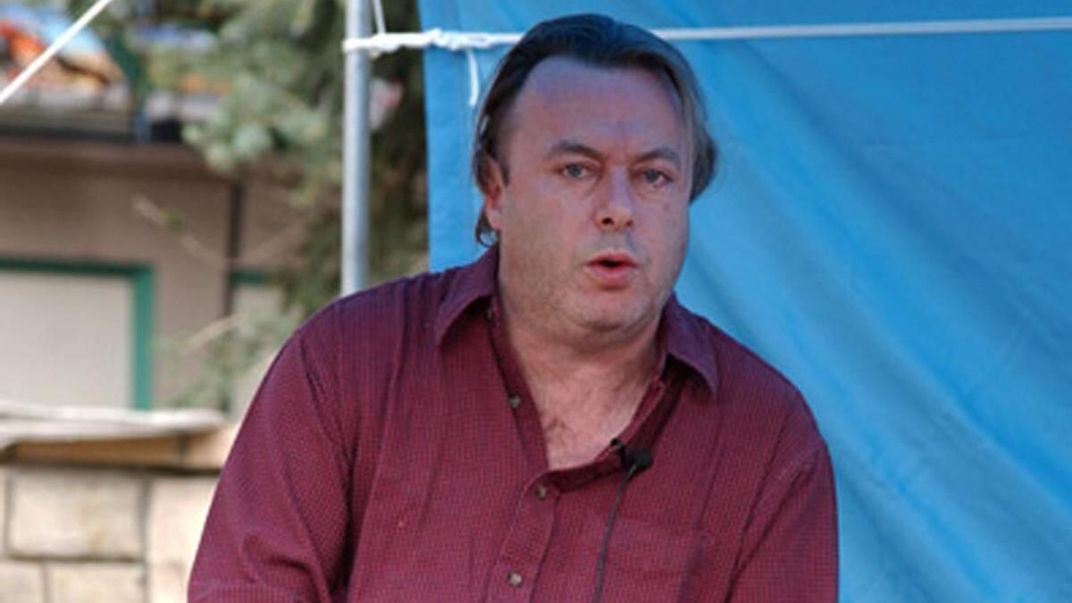 El polemista Christopher Hitchens.