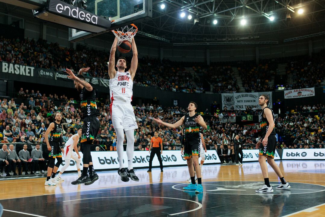 Totes les imatges del Bilbao - Bàsquet Girona