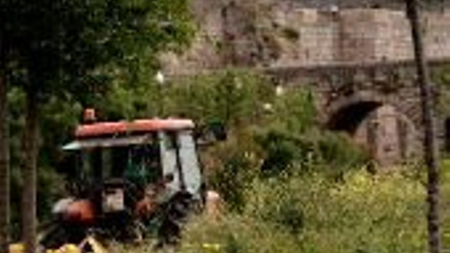 El ayuntamiento se hará cargo de los jardines del Guadiana