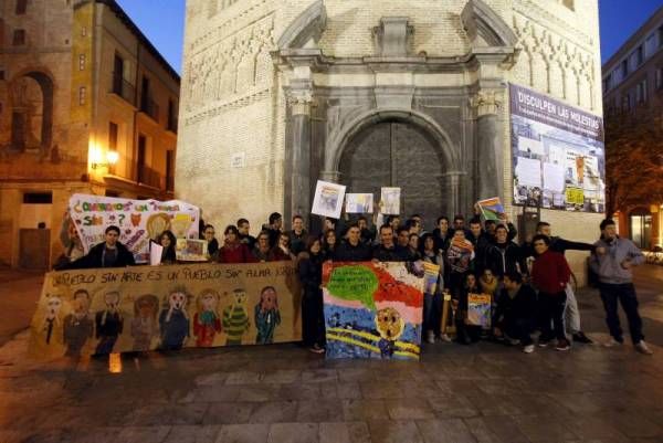 Fotogalería: Protesta contra la repercusión de la reforma educativa