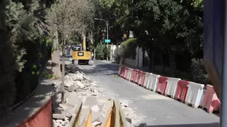 Quejas por la eliminación del carril bici de la Alameda Rafael Méndez de Lorca