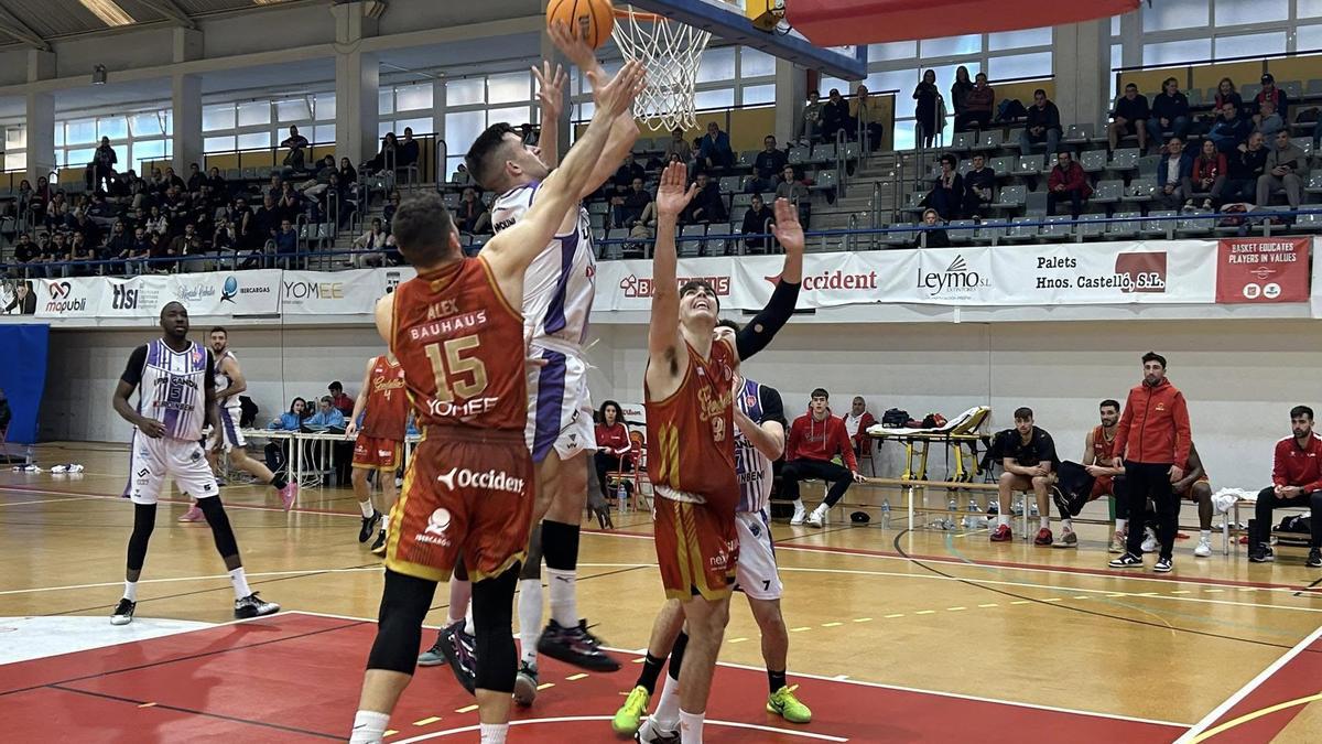 Una imagen del Godella vs Gandia del pasado sábado