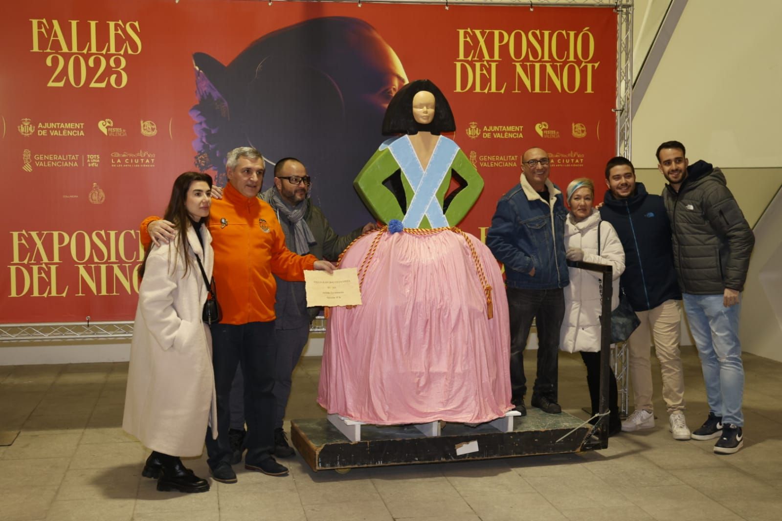 Fallas 2023 | Entrega de Ninots a la Exposición (sesión lunes por la tarde)