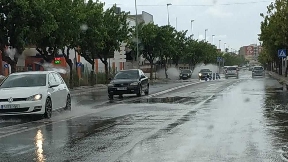 Lluvia e inundaciones en Santa Pola