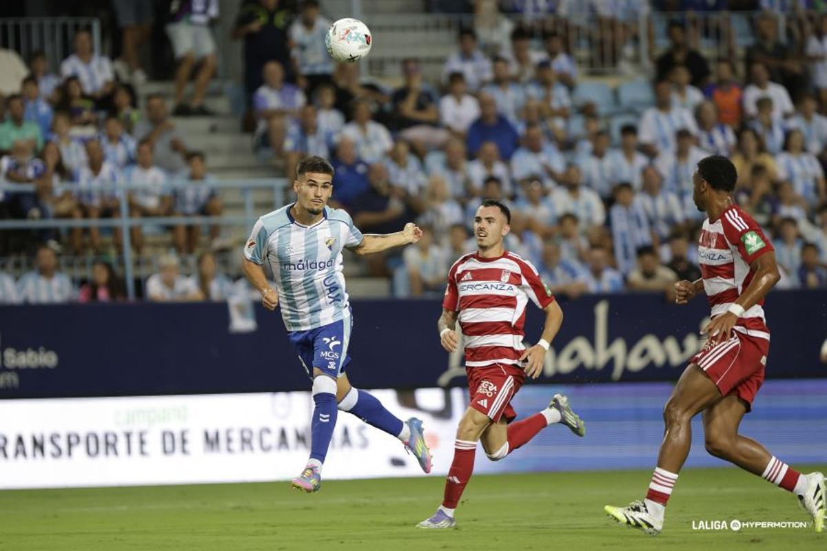 LaLiga Hypermotion | Málaga CF - Granada CF, en imágenes