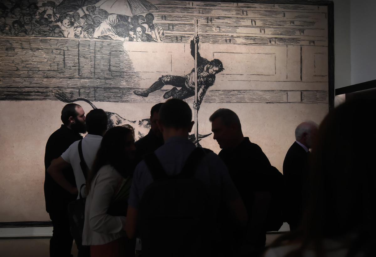 Exposicón 'Goya / Picasso. Tauromaquias', en el Centro Cultural de la Fundación Unicaja de Málaga