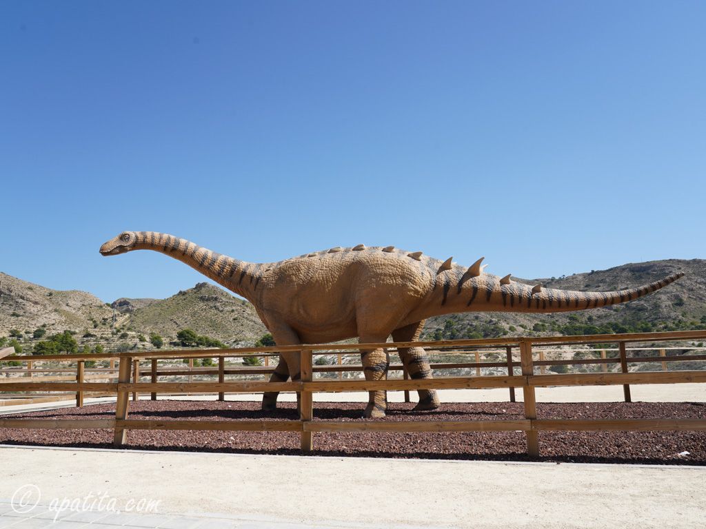 Lirainosaurus en Agost, en la provincia de Alicante