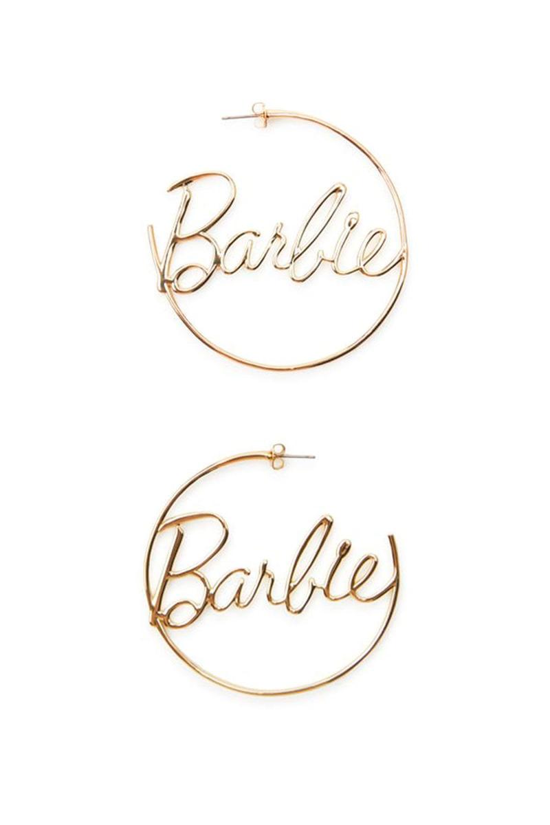 ZARA X BARBIE: PENDIENTES ARO