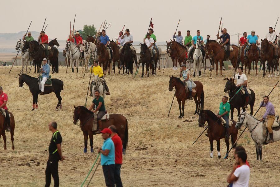 Segundo encierro taurino en Guarrate