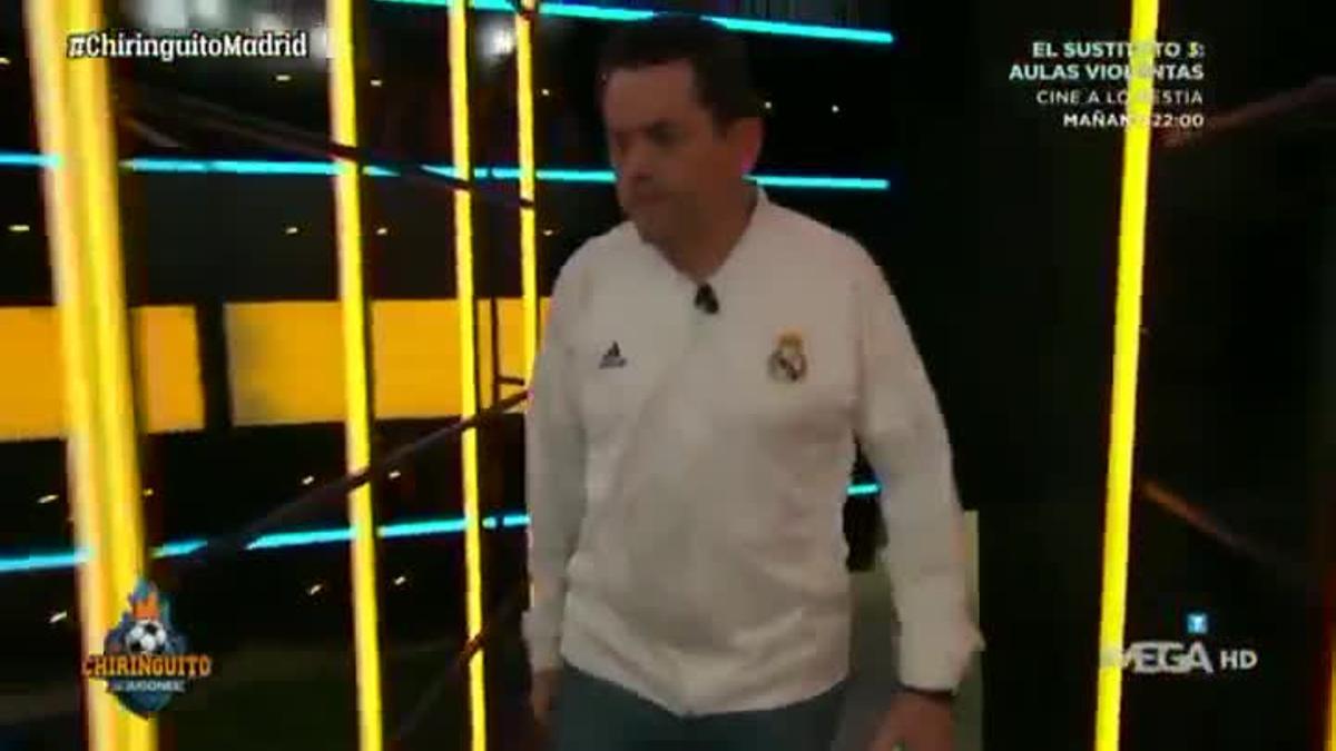 Tomás Roncero rompe a llorar tras la derrota del Real Madrid frente al Manchester City