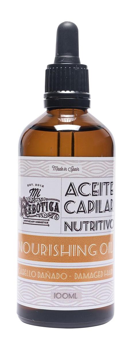 Aceite capilar nutritivo de Mi Rebótica (21,95 €/ 100 ml)