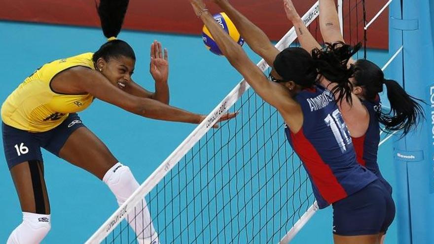 Brasil arrebata el oro a EEUU  en voleibol femenino