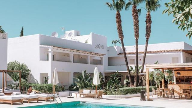 La zona de la piscina del Hotel Boutique & Spa Las Mimosas. | LAS MIMOSAS