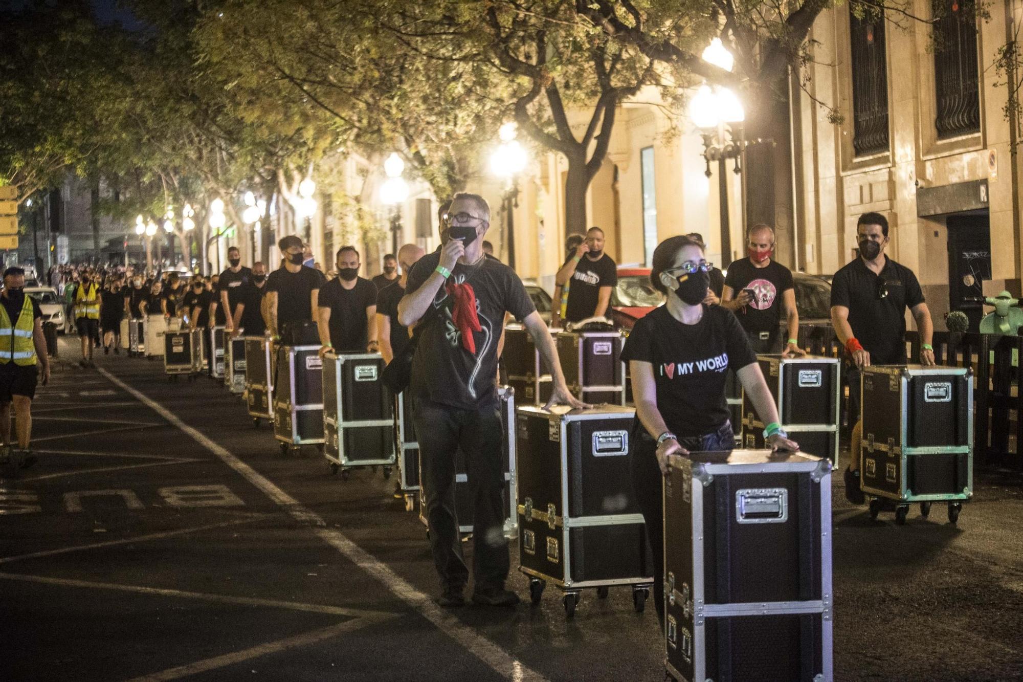 Manifestación de Alerta Roja