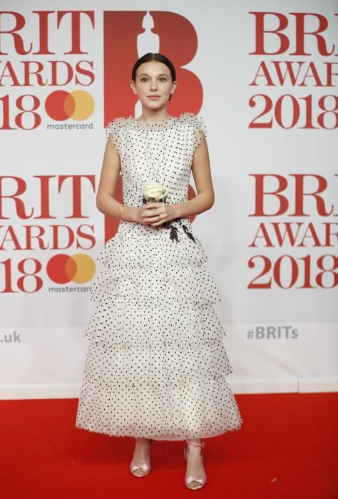 La alfombra roja de los Brit Awards 2018