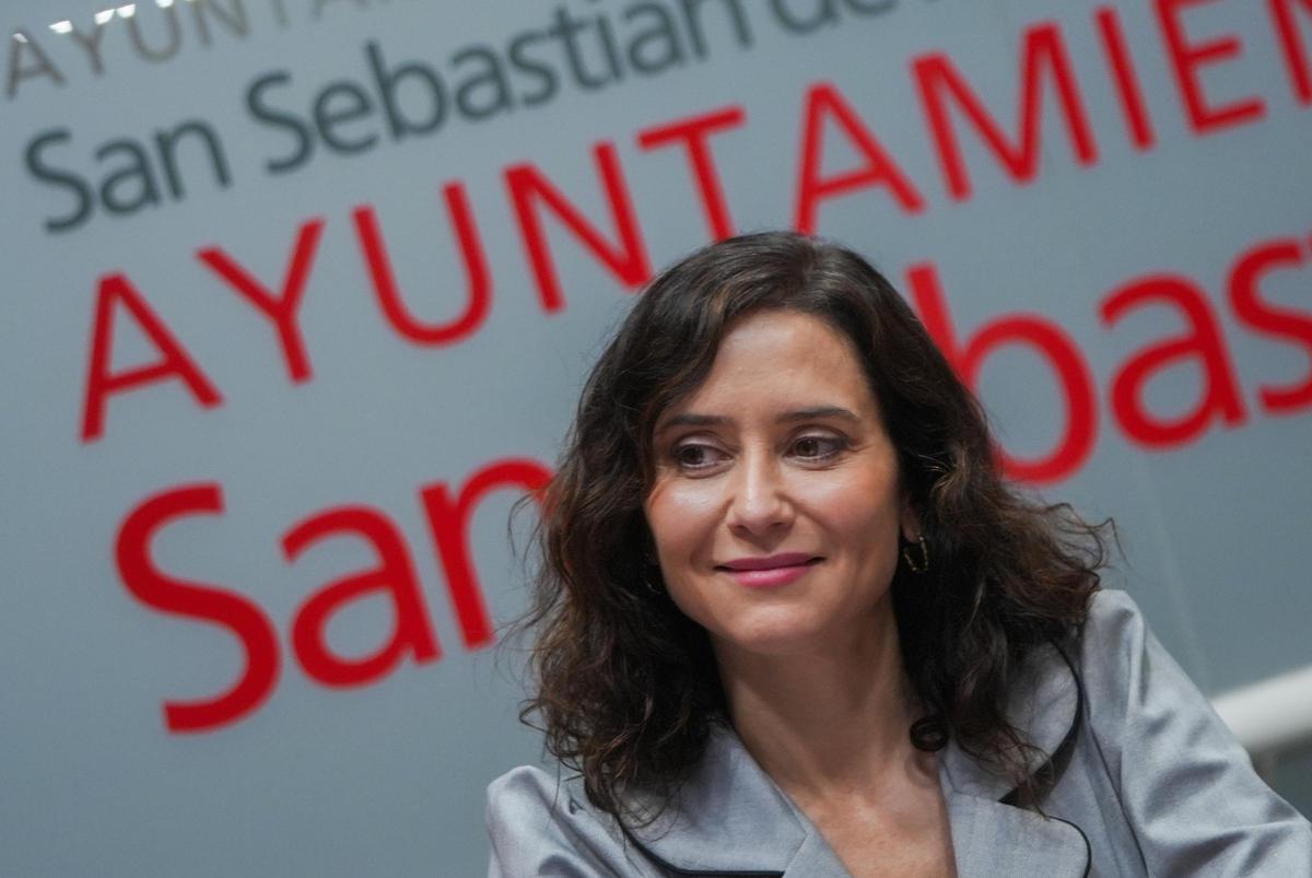 La presidenta de la Comunidad de Madrid, Isabel Díaz Ayuso.