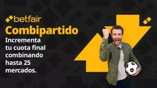 España vs. Georgia: Combipartido de Betfair a cuota 10.5