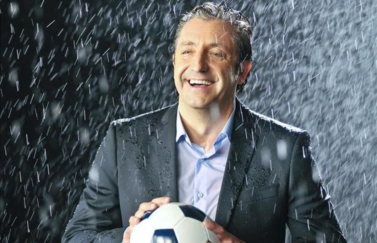 Imatge promocional de Josep Pedrerol per al programa de La Sexta ’Jugones’. Imatge promocional de Josep Pedrerol per al programa de La Sexta ’Jugones’.