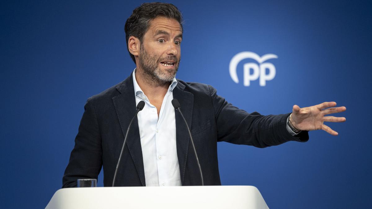 Sémper anuncia que Feijóo llamará en las próximas horas a Sánchez para pedirle una reunión